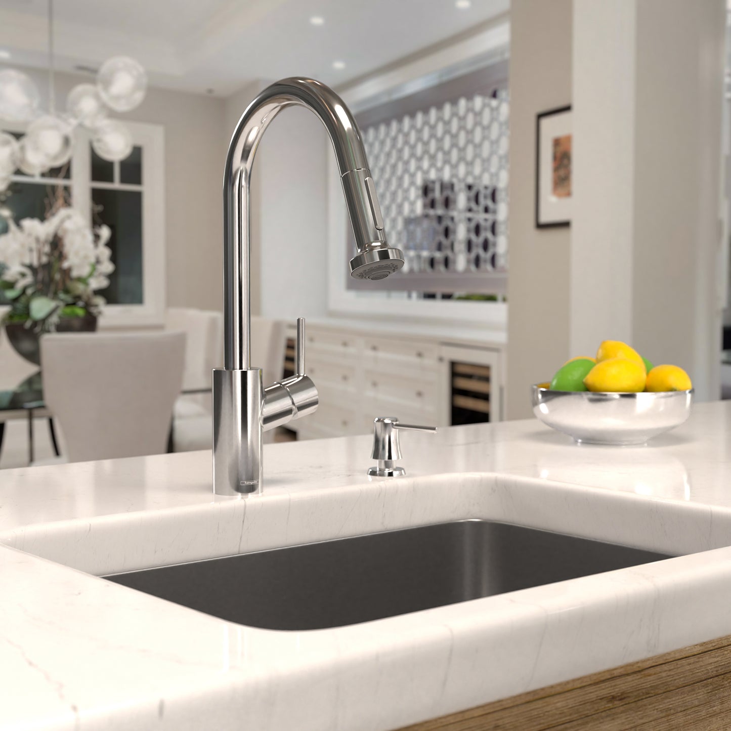 HANSGROHE 04310001 Chrome Talis S² Modern Kitchen Faucet 1.5 GPM