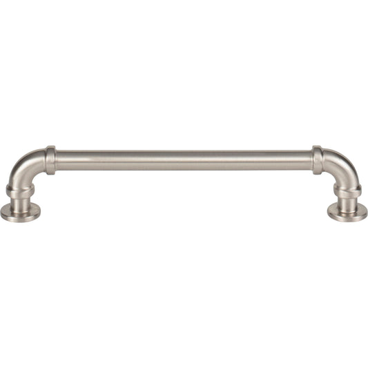 ATLAS 433-BRN Steam Punk 6 5/16" Center to Center Bar Pull , Brushed Nickel