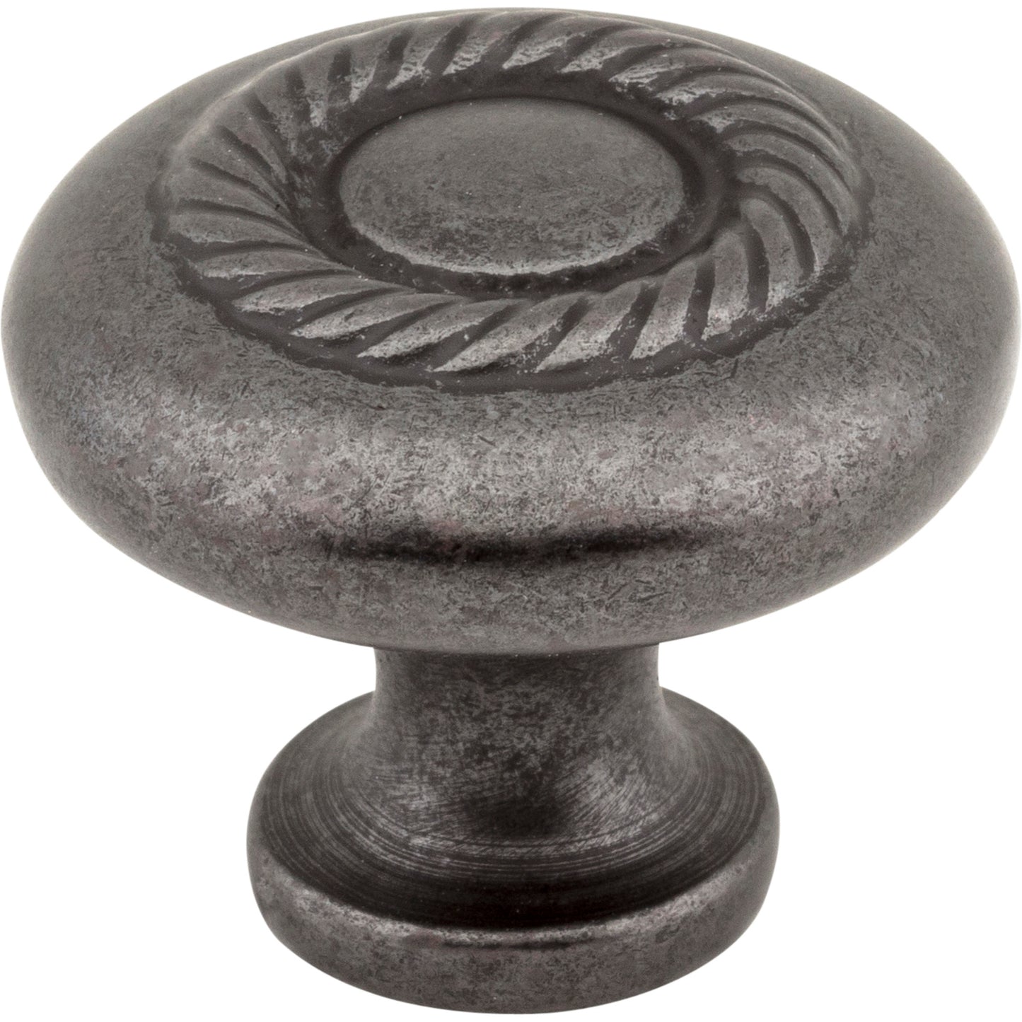 JEFFREY ALEXANDER Z117-DACM Lenoir 1-1/4" Diameter Mushroom Knob , Gun Metal