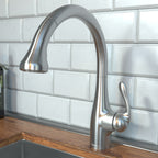 HANSGROHE 04066860 Allegro E Gourmet HighArc Kitchen Faucet, 2-Spray Pull-Down, 1.75 GPM - Stainless Steel Optic