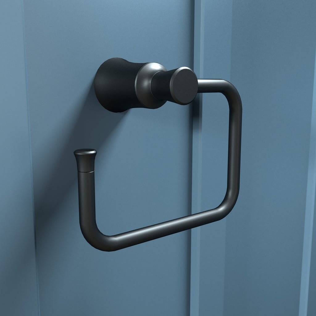 HANSGROHE 04786670 Joleena Towel Ring - Matte Black