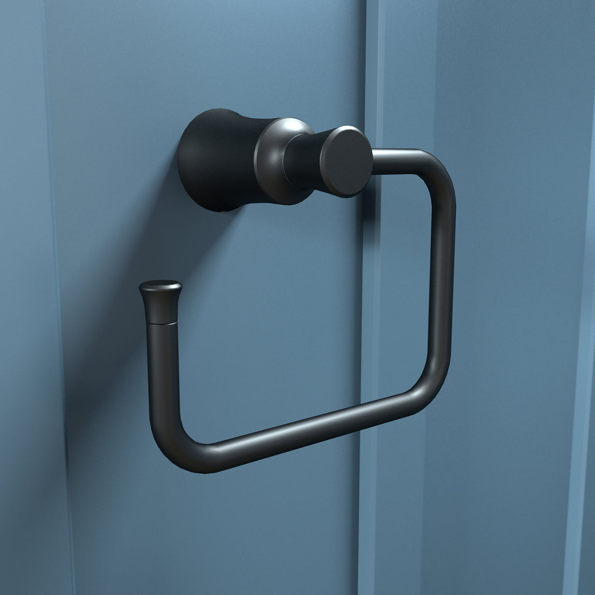 HANSGROHE 04786670 Joleena Towel Ring - Matte Black