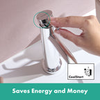 HANSGROHE 73302001 Tecturis S Single-Hole Faucet 80 with Pop-Up Drain, 1.2 GPM - Chrome
