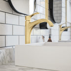 HANSGROHE 04811250 Locarno Single-Hole Faucet 210, 1.2 GPM - Brushed Gold Optic