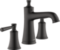 HANSGROHE 04774670 Joleena Widespread Faucet 100 with Pop-Up Drain, 1.2 GPM - Matte Black