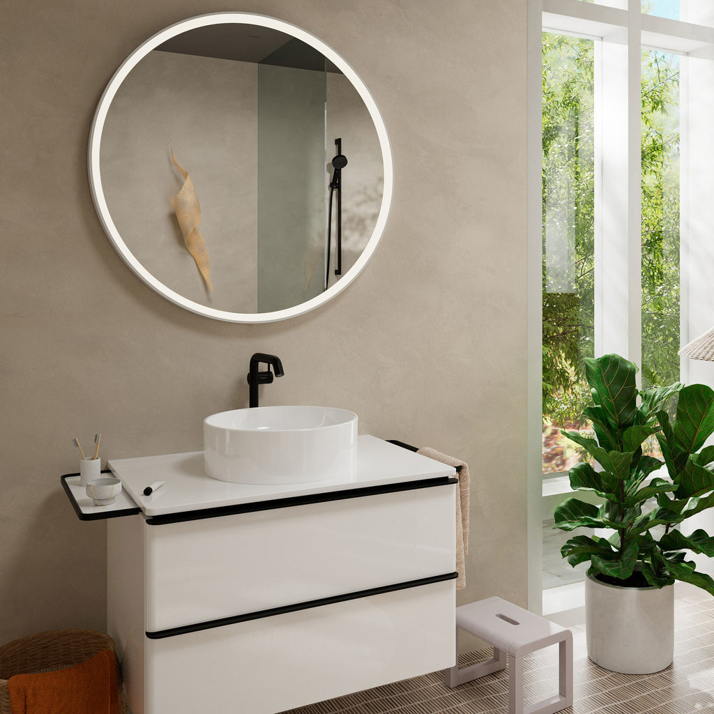 HANSGROHE 73372671 Tecturis S Single-Hole Fine 240, 1.2 GPM - Matte Black