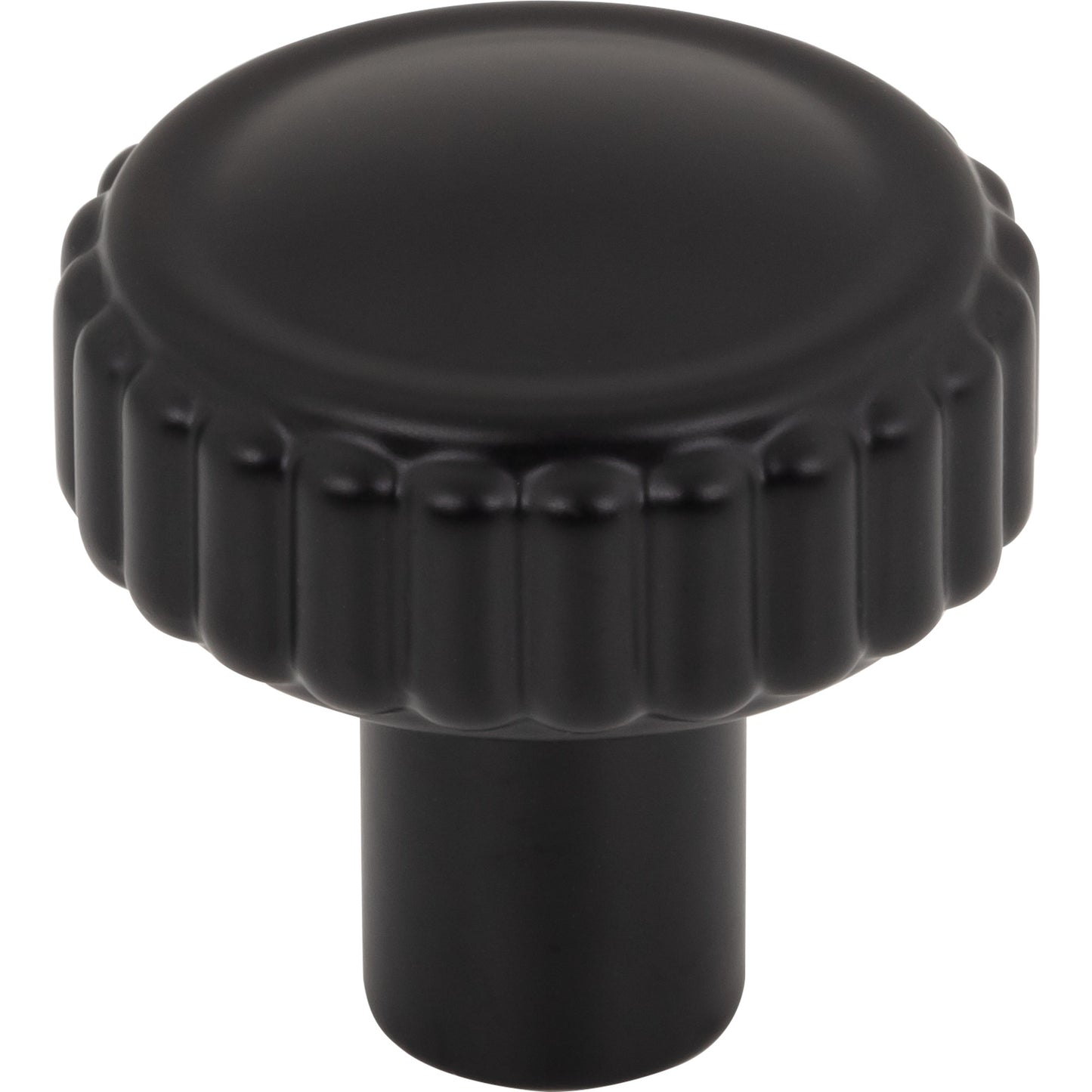 TOP KNOBS TK3180BLK Holden 1 1/4" Length Mushroom Knob - Flat Black