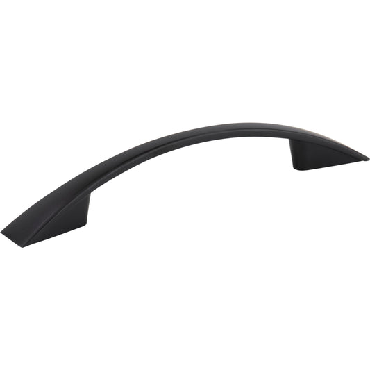 JEFFREY ALEXANDER 847-96MB Regan 96 mm Center-to-Center Arch Pull - Matte Black