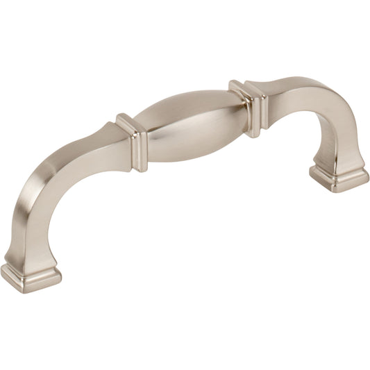 JEFFREY ALEXANDER 278-96SN Audrey 96 mm Center-to-Center Bar Pull - Satin Nickel