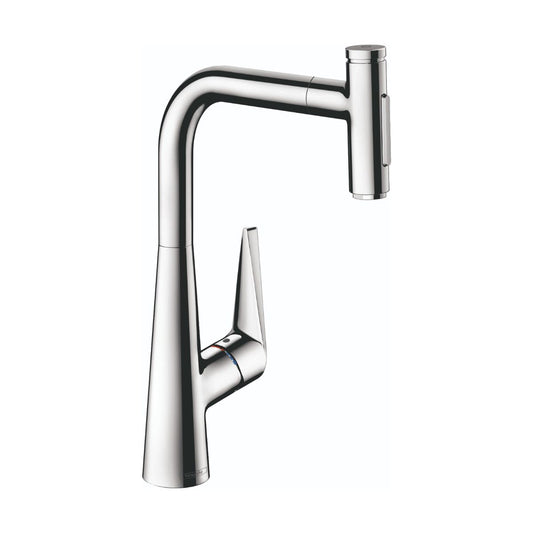 HANSGROHE 72823001 Talis Select S HighArc Kitchen Faucet, 2-Spray Pull-Out, 1.75 GPM - Chrome