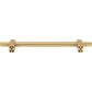 JEFFREY ALEXANDER 698-160BG Larkin Knurled Ends 160 mm Center-to-Center Bar Pull - Brushed Gold