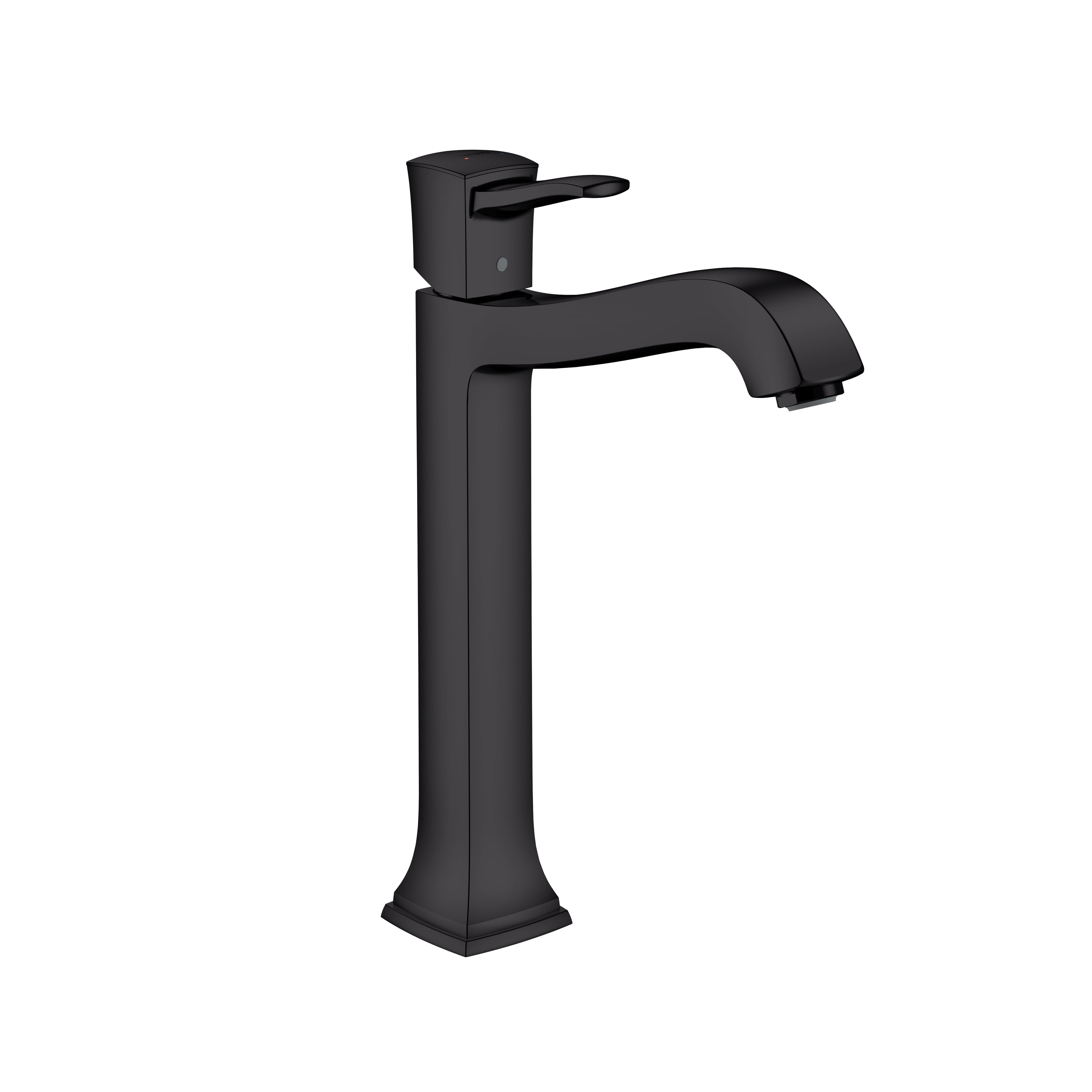 HANSGROHE 31303671 Metropol Classic Single-Hole Faucet 260 with Pop-Up Drain, 1.2 GPM - Matte Black