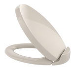 TOTO SS204#03 Oval Softclose Slow Close Elongated Toilet Seat And Lid - Bone