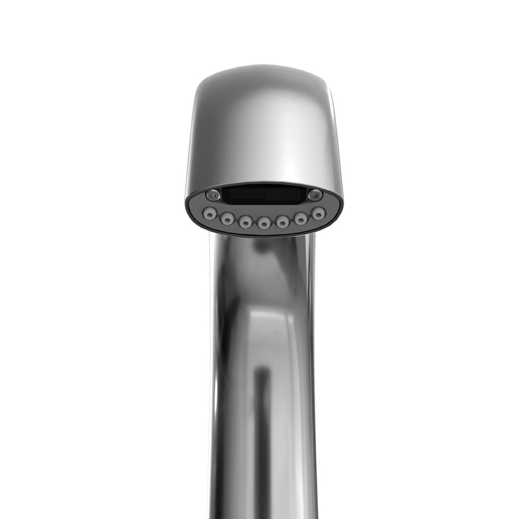 TOTO T24T53AM#CP Gooseneck Vessel Ac Powered 0.5 Gpm Touchless Bathroom Faucet With Mixing Valve - Polished Chrome