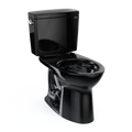 TOTO CST776CSF#51 Drake  Two-Piece Elongated 1.6 Gpf Universal Height Tornado Flush Toilet - Ebony