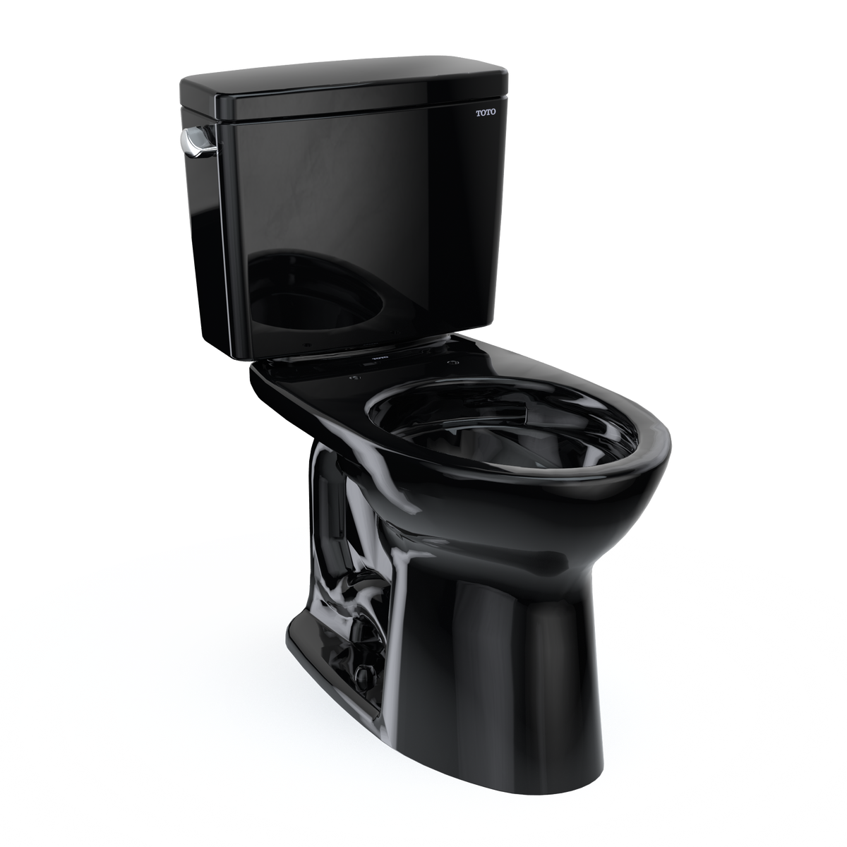 TOTO CST776CS#51 Drake Two-Piece Elongated 1.6 Gpf Tornado Flush Toilet - Ebony