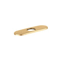 HANSGROHE 06490250 E&S Accessories Base Plate for Contemporary Single-Hole Faucets, 6" - Brushed Gold Optic