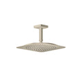 AXOR 28797821 Citterio C Showerhead 270 Square 1-Jet Ceiling Connection, 1.75 GPM - Brushed Nickel