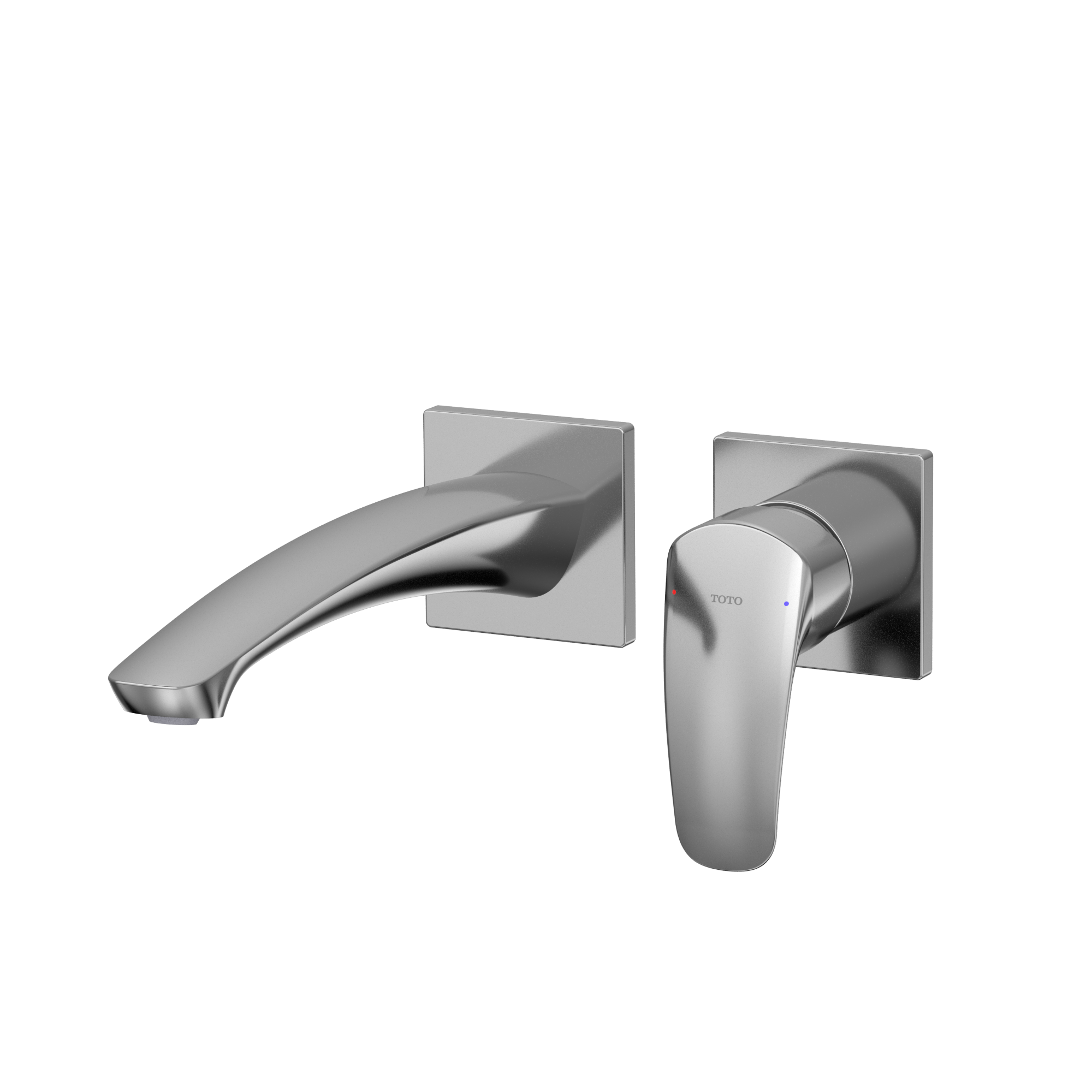 TOTO TLG09308U#CP Gm 1.2 Gpm Wall-Mount Single-Handle Long Bathroom Faucet With Comfort Glide Technology - Polished Chrome