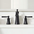 HANSGROHE 04774670 Joleena Widespread Faucet 100 with Pop-Up Drain, 1.2 GPM - Matte Black