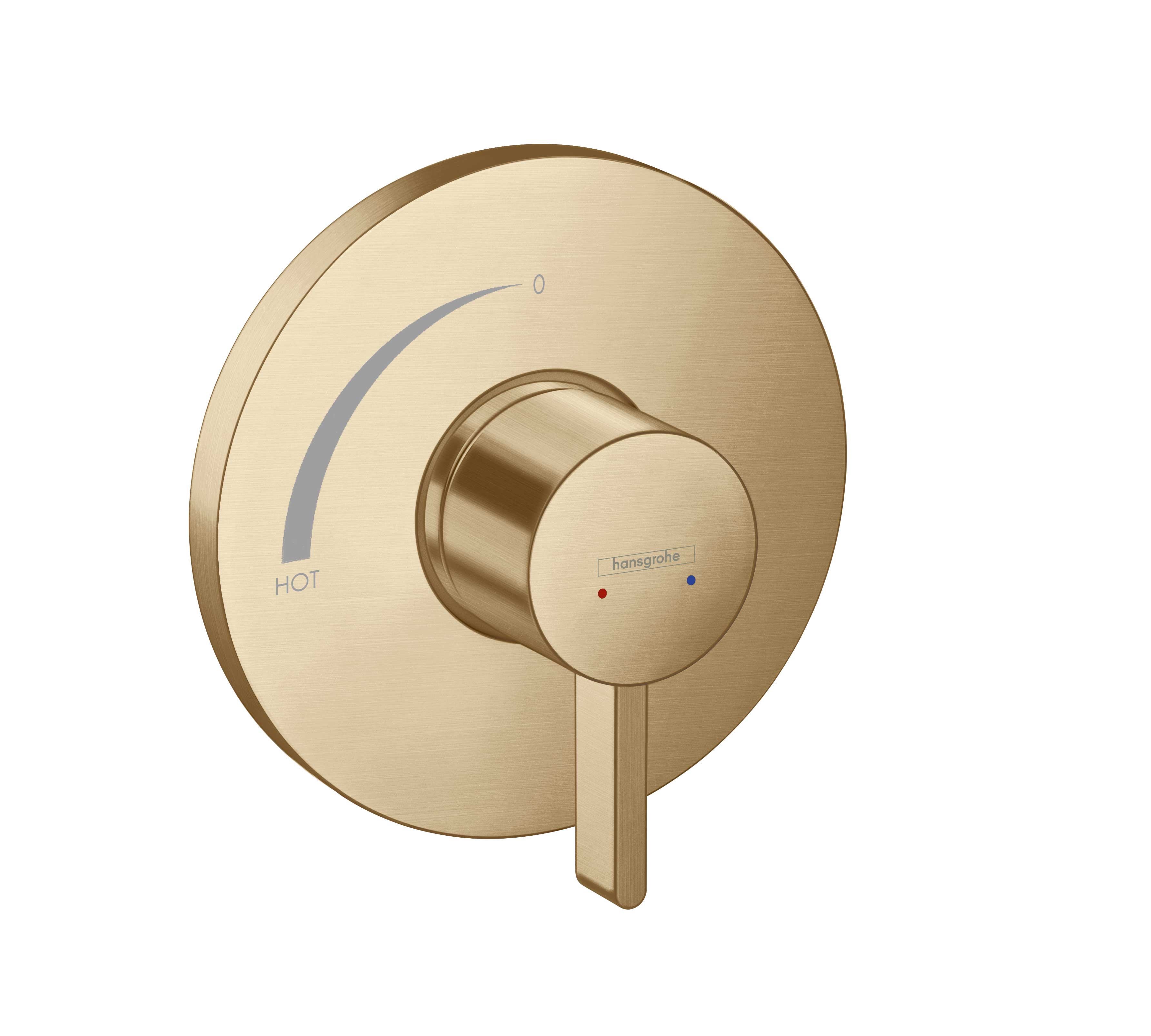 HANSGROHE 15739141 Ecostat S Pressure Balance Trim - Brushed Bronze