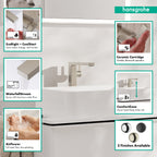 HANSGROHE 73072821 Tecturis E Single-Hole Fine 240, 1.2 GPM - Brushed Nickel