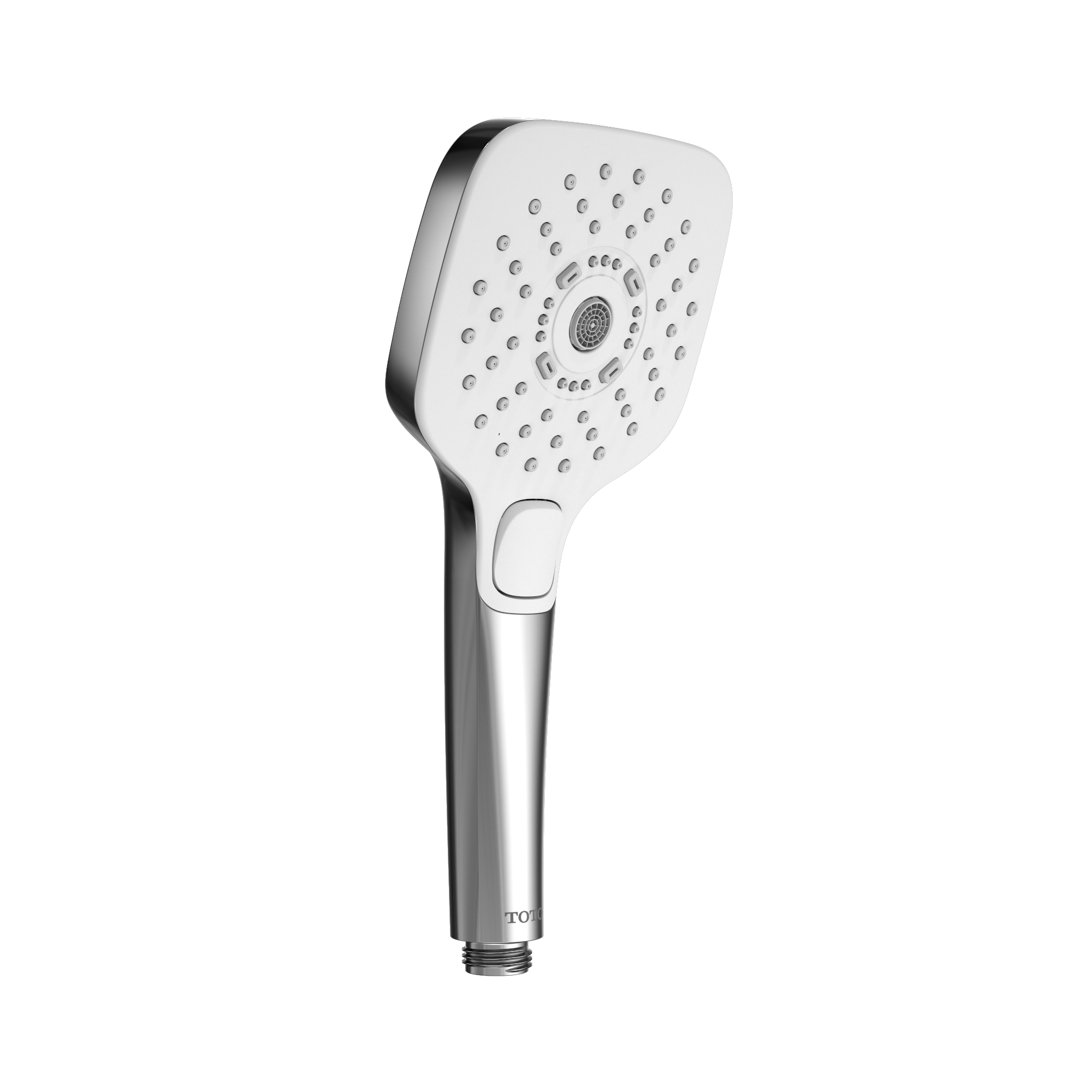 TOTO TBW02015U4#CP G Series 1.75 Gpm Multifunction 4 Inch Square Handshower With Active Wave - Polished Chrome