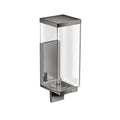 AXOR 42610330 Universal Rectangular Soap Dispenser - Polished Black Chrome