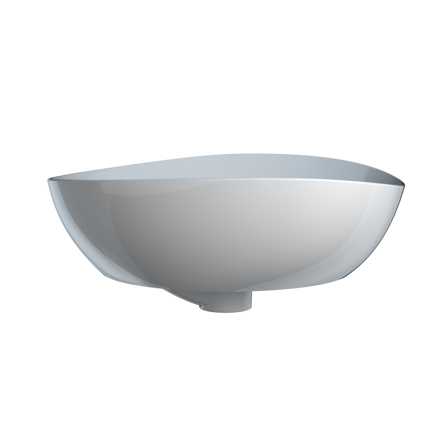 TOTO LT477G#01  Kiwami Asymmetrical Vessel Bathroom Sink with CEFITONTECT , Cotton White