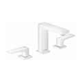 HANSGROHE 32516701 Metropol Widespread Faucet 110 with Lever Handles and Pop-Up Drain, 1.2 GPM - Matte White