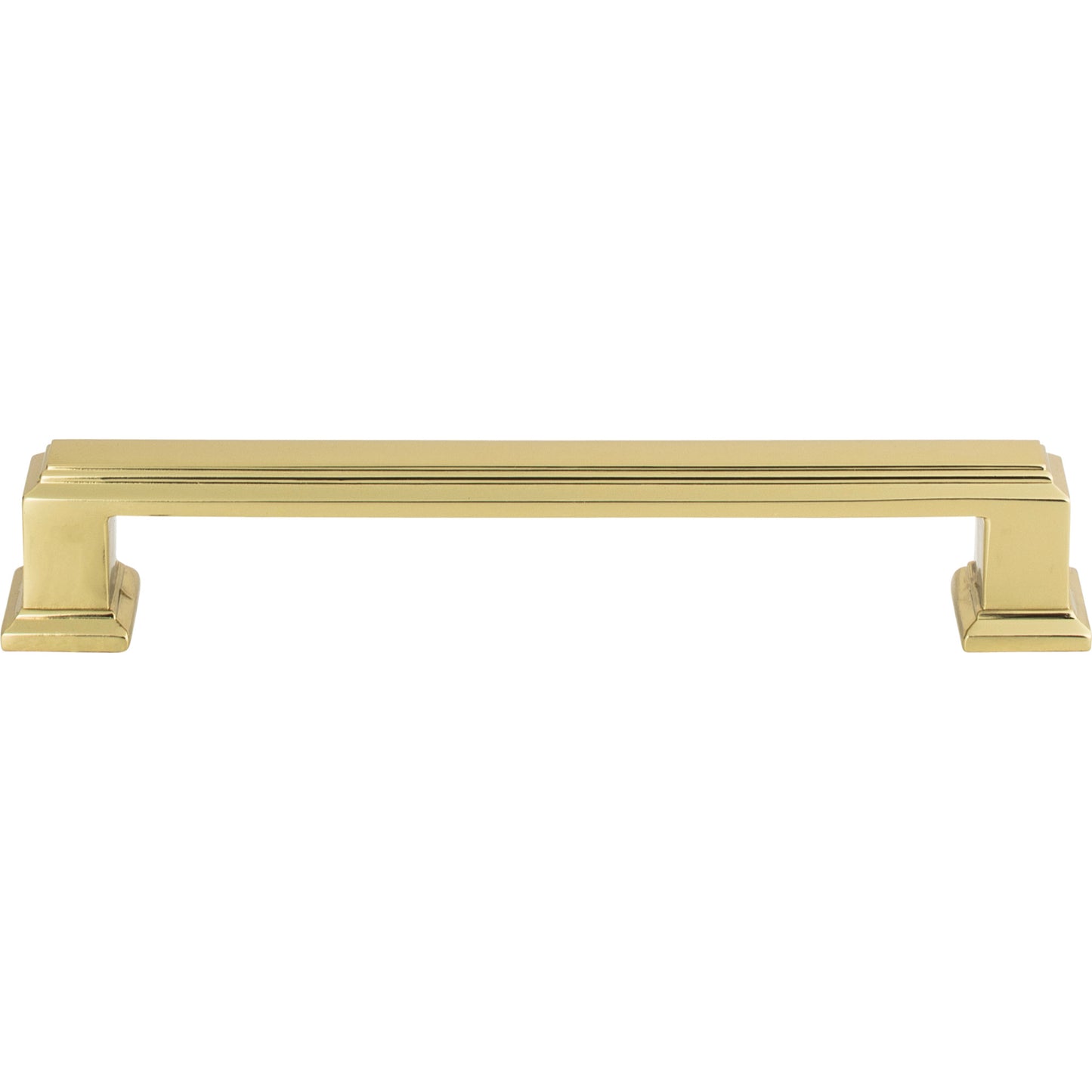 ATLAS 292-FG Sutton Place 5 1/16" Center to Center Bar Pull , French Gold