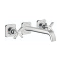 AXOR 36107001 Citterio E Wall-Mounted Widespread Faucet Trim, 1.2 GPM - Chrome