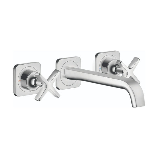 AXOR 36107001 Citterio E Wall-Mounted Widespread Faucet Trim, 1.2 GPM - Chrome