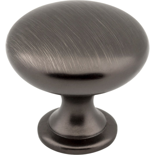 ELEMENTS 3910-BNBDL Madison 1-3/16" Diameter Mushroom Knob - Brushed Pewter