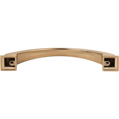 JEFFREY ALEXANDER 944-128SBZ Roman 128 mm Center-to-Center Arch Pull - Satin Bronze