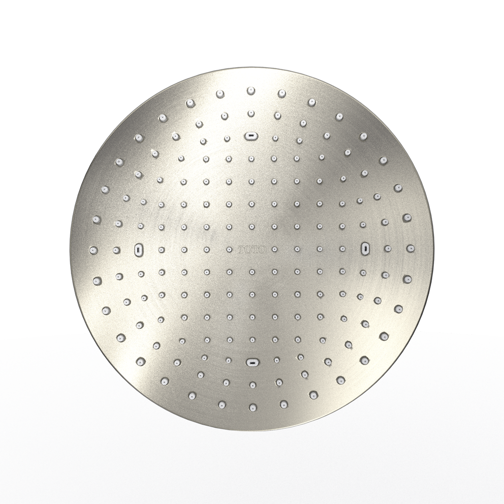 TOTO TBW07002U1#BN G Series 2.5 Gpm Single Spray 10 Inch Round Showerhead With Comfort Wave - Brushed Nickel