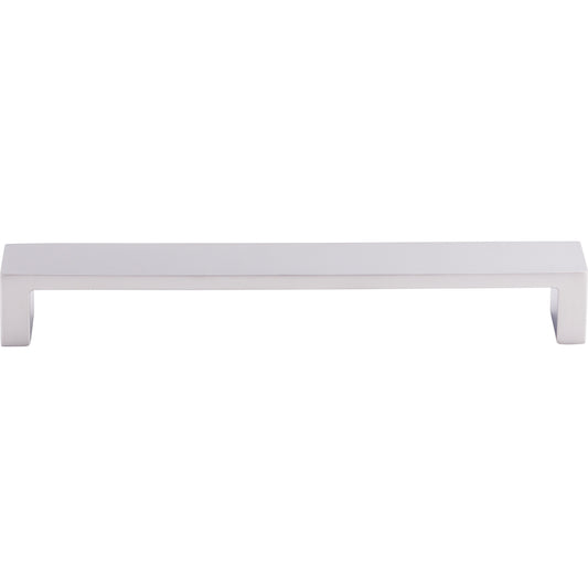 TOP KNOBS TK252ALU Modern Metro 7" Center to Center Bar Pull - Aluminum