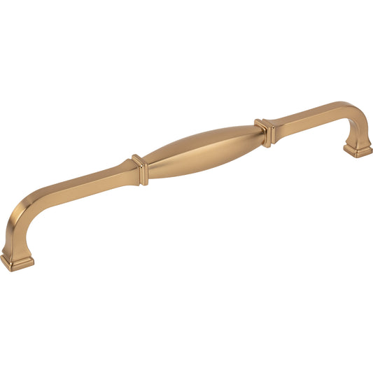 JEFFREY ALEXANDER 278-12SBZ Audrey 12" Center-to-Center Appliance Pull - Satin Bronze