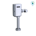TOTO TET1UB32#CP Ecopower Touchless 1.0 Gpf High-Efficiency Toilet Flushometer Valve For Back Spud With 12 Inch Vacuum Breaker Set - Polished Chrome