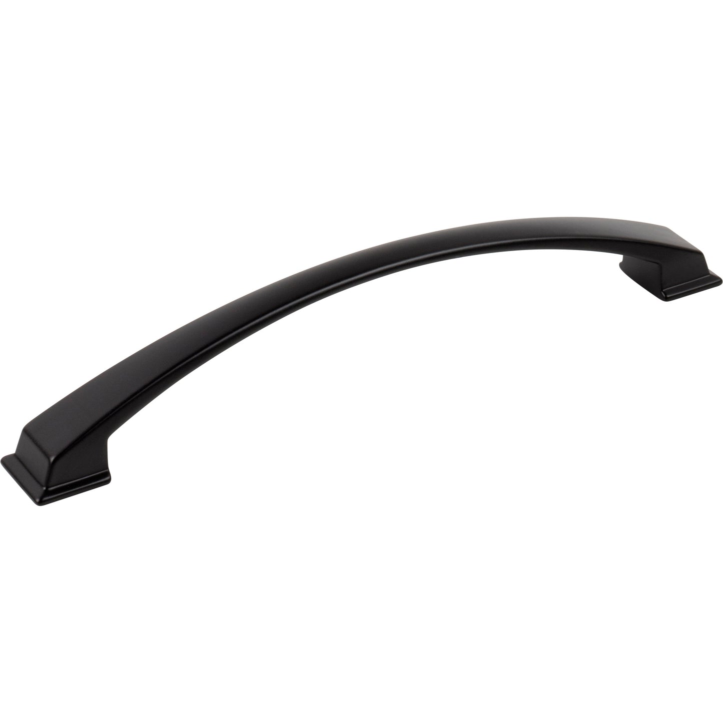 JEFFREY ALEXANDER 944-192MB Roman 192 mm Center-to-Center Arch Pull - Matte Black