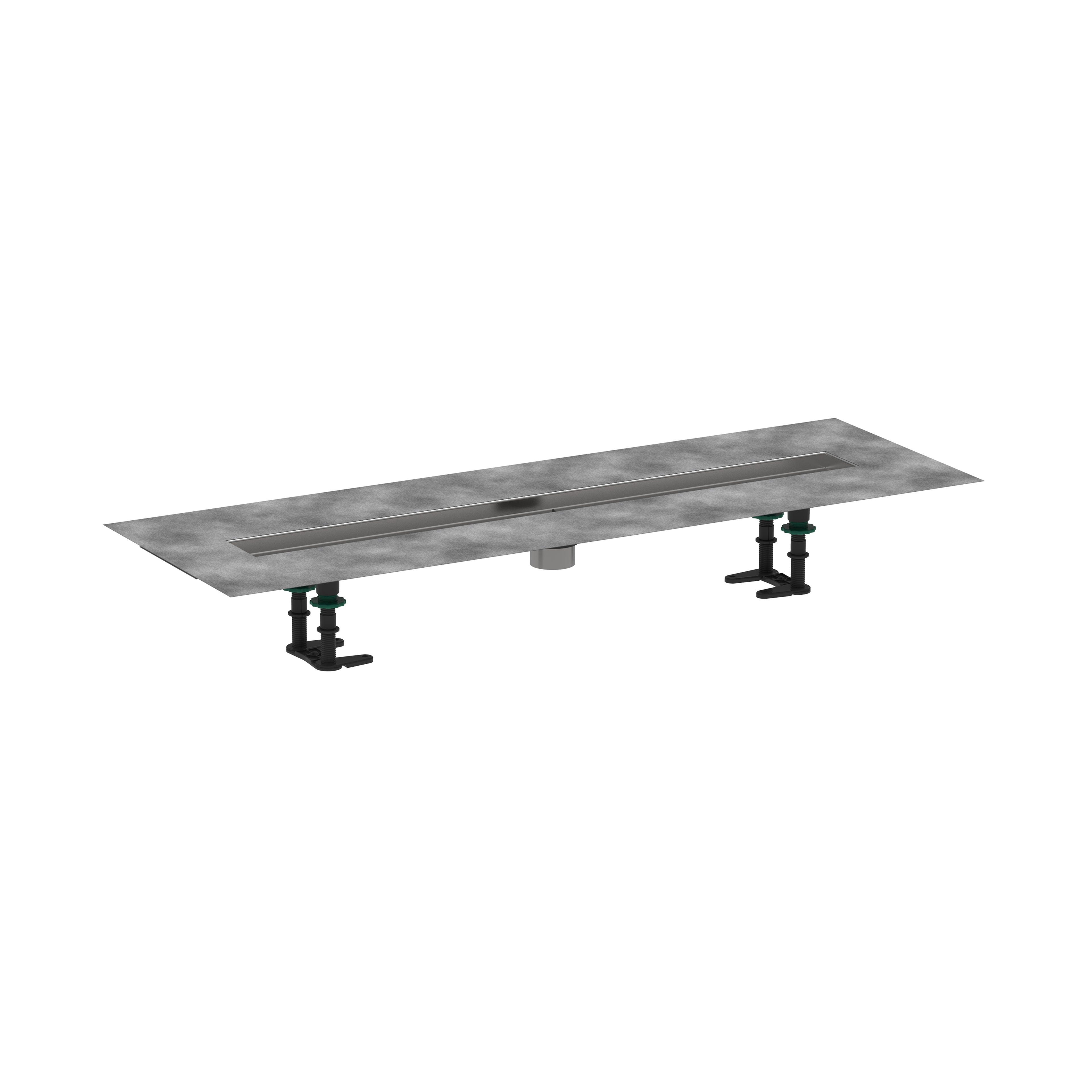 HANSGROHE 56012181 RainDrain 2" outlet 31 1/2" (800mm) - Brushed Stainless Steel