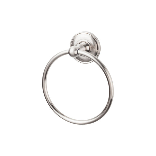 TOP KNOBS ED5BSND TOP BATH (R) Edwardian Bath Towel Ring - Brushed Satin Nickel