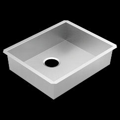 MOEN BGS18186B 1800 Series  Steel 18 Gauge Single Bowl Sink In Stainless