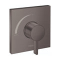 HANSGROHE 15724341 Ecostat Square Pressure Balance Trim - Brushed Black Chrome