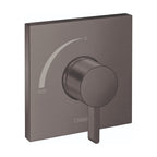 HANSGROHE 15724341 Ecostat Square Pressure Balance Trim - Brushed Black Chrome