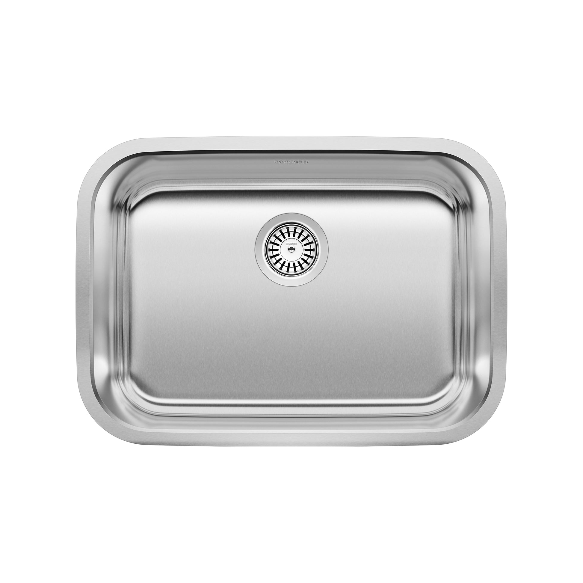 BLANCO 441025 Stellar Stellar 25" Single Bowl Undermount Stainless Steel Kitchen Sink in Brushed Finish