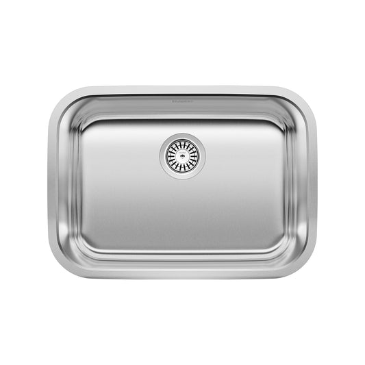 BLANCO 441025 Stellar Stellar 25" Single Bowl Undermount Stainless Steel Kitchen Sink in Brushed Finish