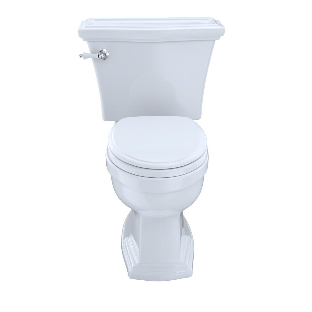 TOTO CST784EF#12 Eco Clayton Two-Piece Elongated 1.28 GPF Universal Height Toilet , Sedona Beige