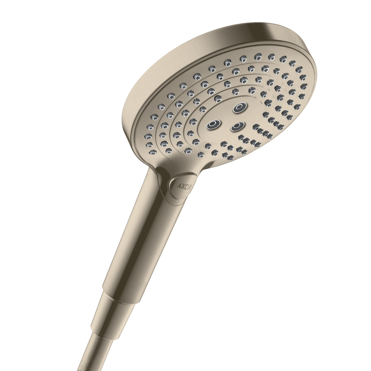 AXOR 26053821 ShowerSolutions Handshower 120 3-Jet , 2.5 GPM - Brushed Nickel