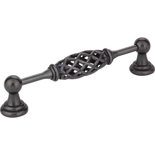 JEFFREY ALEXANDER 749-128B-DACM Tuscany 128 mm Center-to-Center Bar Pull , Gun Metal